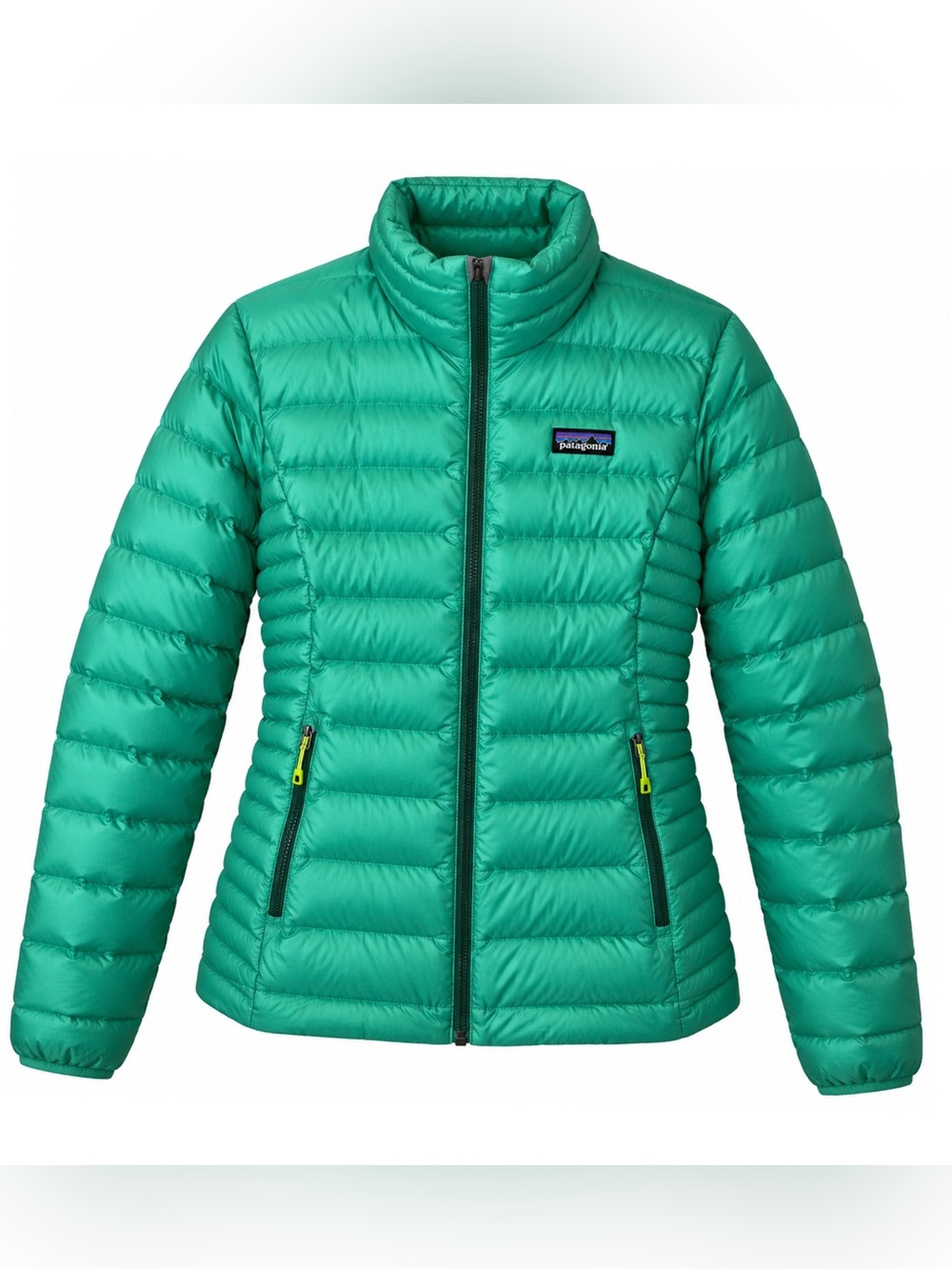Patagonia Women’s Down Sweater Puffer Jacket Green 800 Fill Size Small